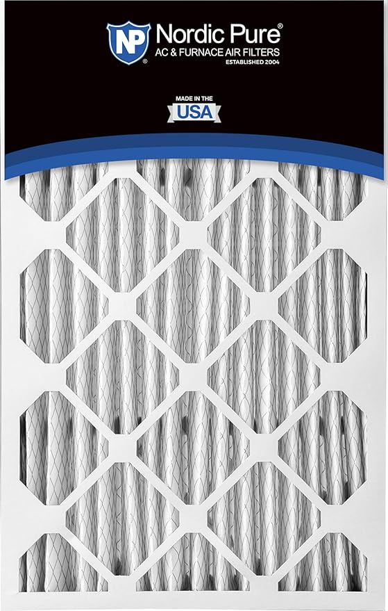 Nordic Pure 16x25x5 (Actual Size: 15 3/4 x 24 3/4 x 4 3/8) Honeywell/Lennox Replacement MERV 8 Air Filters 2 Pack