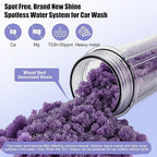 Spotless Water System for Car Wash,Deionized Water Filter with Resin,Deionized Water System for Car Wash,Portable Spot-Free Rinse Unit for RV, Motorcycle, Car,No Towel Drying,Color-Changing Resin