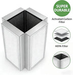 M50 Premium H13 True Hepa Filter Replacement Compatible with Air Purifer Model 50, 3-Stage Filtration System， Pre-Filter, True HEPA H13, and Activated Carbon,1 Pack