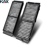 KAX Cabin Air Filter, CF11672 Replacement for Mazda 3 2010 2011 2012 2013, w/Activated Carbon Passenger Compartment Air Filter, Filter Up Dust Pollen