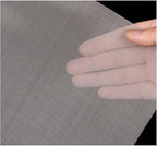 Stainless Steel Wire Mesh Panel 100 Mesh, 304 Woven Metal Screen Cloth, High Density Filter Fabric, General Purpose Sheet, Easy Shape and Trim