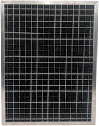20x25x1 Electro-static Air Filter (1-Ct) AC Furnace Filter, Reusable & Washable 4-Stage Electrostatic Filter for Residential and Commerical HVAC (Actual Size: 19.75 x 24.75 x 0.75 Inches)