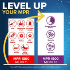 Filtrete 14x20x1 AC Furnace Air Filter, MERV 11, MPR 1000, Micro Allergen Defense, 3-Month Pleated 1-Inch Electrostatic Air Cleaning Filter, 2 Pack (Actual Size 13.781 x 19.781 x 0.84 in)
