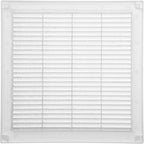 Vent Systems 10" x 10" Inch (Opening Dimensions) - Pack of 50 - Plastic White Soffit Vent Cover - Flat Square Air Vent Grille - Air Vent Deflector - HVAC 12" x 12" Inch (Overall Dimensions)