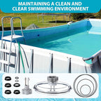 SF80110-1 Leaf Trap Cover Lid with O-Rings & Valve Sand Filter Pump Seal Gasket Parts Compatible with 12 Inch Sand Filter Pump (Pump Flow Rate: 2, 100 GPH) NOT Fit for 14 & 16 Inch