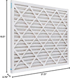 Aerostar 16 1/2x21 5/8x1 MERV 11 Pleated Air Filter, AC Furnace Air Filter, 6 Pack (Actual Size: 16 1/2" x 21 1/2" x 3/4")