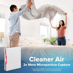 Filtrete 20x25x4 Refillable Air Filter replacement, MPR 1000, MERV 11, Allergen Defense, 2 Pack, use with reusable air filter frame of Filtrete Refillable Air Filter Kit 20x25x4, for HVAC, Furnace, AC