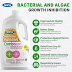 Bacteriostatic Humidifier Water Treatment– Extend Filter Life Eliminate Odors & Prevent Bacterial Growth – Compatible with All Cool Mist & Warm Mist Humidifiers – 64 oz Easy Pour Bottle (2 pack)