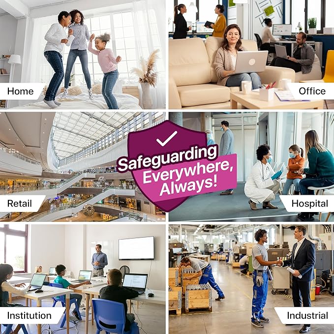 Simply 18x25x1 Air Filter, MERV 11, 12 Pack, For Home AC Furnace & HVAC (Actual Size: 17.75"x24.75"x0.75") DUST, Pet, & Allergy Control
