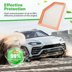 2PCS Engine Air Filter Fit for Nissan Rogue 2021 2022 2023 2024 2025 2026 2.5L Air Filter for My Car Replacement Engine Filter Automotive Accessories# 16546-6RA0A