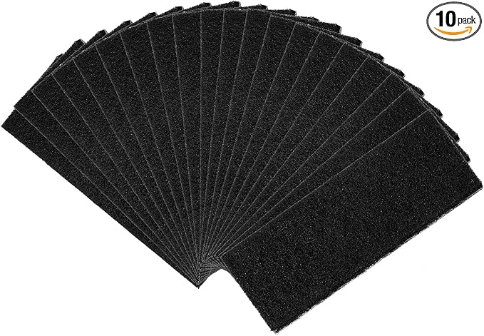 4"x10" Activated Carbon Air Vent Filters for Home, Floor Vents Filters, AC Vent Filter,Floor Registers Filters,10 Pcs Charcoal Vent Filter Home