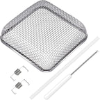 TONDA RV Furnace Vent Screen, Bug Screens Heater Vent Cover for Camper with Installation Tool and Silicone Rubber, Square