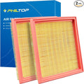 PHILTOP Engine Air Filter, CA10544 2PCS Compatible with INFINITI G37 2008-2013, G35 2007-2008, QX50 2014-2017, EX35, G25, Q60, Q40, EX37, Nissan 370Z 2009-2020, 350Z 2007-2009