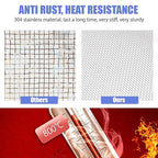 Stainless Steel Mesh Screen 12 Mesh No Rust Sturdy Metal Wire Mesh Easy to Work Heat Resisting Woven Mesh for Vent Garden Window Screen Cage DIY Projects