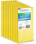 Filterbuy 16x25 Air Cleaner Filter Replacement Pads for Respicaire CG MicroClean 95, Totaline CG1000 Star Series, and More (4-Pack)