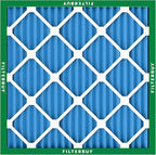 Filterbuy 30x30x1 Air Filter MERV 13 Optimal Smoke & Allergy Defense (3-Pack), Electrostatic Pleated HVAC AC Furnace Filters Replacement, Made in USA (Actual Size: 29.50 x 29.50 x 0.75)