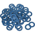 Mudder 30 Pieces Aluminum Engine Transmission Fluid Oil Crush Washers Drain Plug Gaskets, Compatible with Toyota, Scion Part 90430-12031