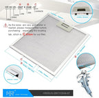 Updated W10169961A Range Hood Filter, Stove Vent Filter, Fits Whirlpool, Ikea, Kitchen Aid, Jenn Air, Aluminum Mesh Range Hood Grease Filters 10.5x12Inch, 3PCS Replacement For W10870878, W10875058