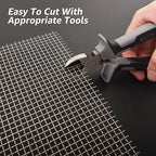 2 Pack 14"x11" Wire Mesh, 5 Mesh Crimped Stainless Steel Mesh, Never Rust Sturdy Metal Mesh Screen for DIY Projects, Vent, Cage, Garden, Window Screen, Filter Mesh