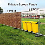 Fence Privacy Screen Natural Reed Fencing Decorative Fence for Backyard Garden Patio Pool Apartment Balcony Outdoor Wall Divider Privacy Screen
