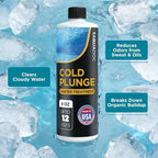 AquaDoc Cold Plunge Water Treatment - 8oz - Ice Bath Cleaner and Water Stabilizer - Cold Plunge Weekly Treatment for Fresh Water - Made in USA