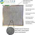 Filter Everything Washable Aluminum Air Filter – 20 x 30 x 1 – Permanent, Reusable HVAC Intake Filter – Heavy-Duty Expanded Aluminum Mesh – Pre-Filter for HEPA or Pleated Filters