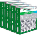 Filterbuy 20x25.25x3.5 Air Filter MERV 8 Essential Dust & Allergy Defense (4-Pack), Pleated HVAC AC Furnace Filters for AprilAire Space-Gard 102 & 2120 (Actual Size: 19.94 x 25.38 x 3.75)