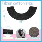 10 Pack Carbon Filters Compatible with Litter Robot 4,Cat Litter Box Filters,Keep Your Home Clean and Fresh