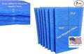 Fast-Shipped-Filters 7 Pack 16x20 Replacement Filter Pads Designed to Fit with MicroPower Guard One Hour Air Cleaner Refill Blue (7, Blue, 16x20)