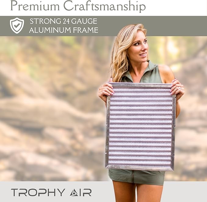 | Merv 8 | Washable & Reusable AC/Furnace Filter | Lifetime HVAC & Furnace Air Filter | Washable | Superior particle-holding Ability | Premium Quality Aluminum | 16x25x1