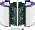 Replacement True Filter for Dyson TP04 TP06 TP07 TP09 TP10 HP04 HP06 HP07 HP09 HP10 PH01 PH02 PH04, Fan Sealed Two Stage 360 System Pure Cool - Activated Carbon