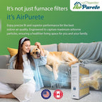 M2-1056 Replacement Filter | AirPurete AP-M220205 | Actual Size 20-1/4" x 20-3/4" x 5-1/4" (20x20x5) | Merv 11 | Pack of 3 | Manufactured in Canada