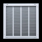 HVAC Premium 18 x 30 Duct Opening Steel Return Air Filter Grille, for 1-inch Filter, Removable Door, Flat Stamped HVAC Vent Cover Grille, Outer Dimensions 20.5 x 32.5