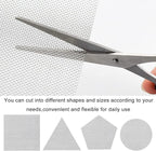 Stainless Steel Woven Wire Mesh 304 Stainless Steel Mesh Sheet 40 Woven Wire Tear Resistant Rodent Control Garden Insect Screen for Vent, Filter