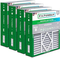 Filterbuy 19x20x5 Air Filter MERV 8 Essential Dust & Allergy Defense (4-Pack), Pleated HVAC AC Furnace Filters for Bryant, Carrier, BDP, Day & Night, and Payne (Actual Size: 19.06 x 19.81 x 4.25)