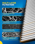PHILTOP Cabin Air Filter,CF11811 Compatible with 2013-2024 Mazda CX-5, 2014-2018 3, 2014-2021 6