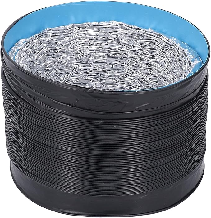 NoiseReducing 7in Dryer Vent Exhaust Hose Flexible Duct Easy Installation Spiral Design for Kitchens Greenhouses Bathrooms Efficient Airflow Ventilation Hose
