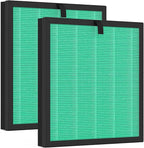 2 Packs G3 Replacement Filter Compatible with Ameifu G3 Vewior A3 Tailulu HQZZ-260 Air Purifi-er, 3-in-1 Filter of Premium Filter and Activated Carbon Filter,Green