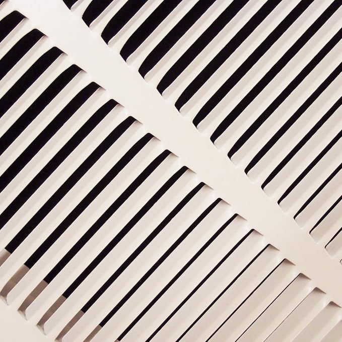 16" X 12 Steel Return Air Filter Grille for 1" Filter - Removable Face/Door - HVAC DUCT COVER - Flat Stamped Face - White [Outer Dimensions: 18.5 X 13.75]
