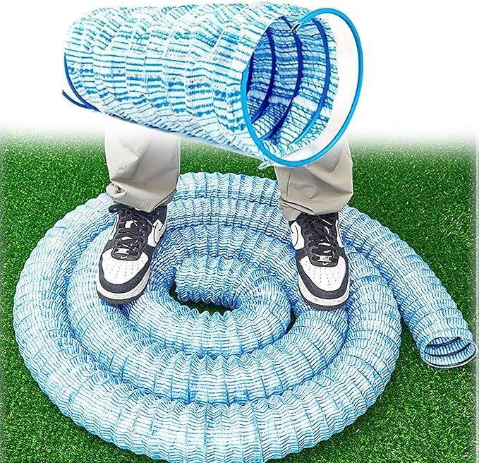 Commercial French Drain Pipe for Water Drainage, Construction Site/Sports Field Perforated Pipes & Weeping Tile, Dia 2in 3.9in 5.9in Wide Underground Drainage Systems(Dia 5cm/2in,Long 1m/3.3ft)