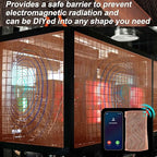 Zonon 99.999% Pure Copper Mesh Screen 36" x 25', 0.11in Wire Diameter, 16x16 Copper Mesh Roll, Strong and Durable, Conductive Metal for Lab Cages, to Keep Animals Out, Craft and Engraving