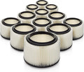 Craftsman 3 & 4 gal. Replacement Filter by Kopach, 12 Pack, Deluxe Fine Particle Filter