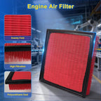 Cabin & Engine Air Filter Kit for 2016-2018 Rav4 2.5L(Hybrid)