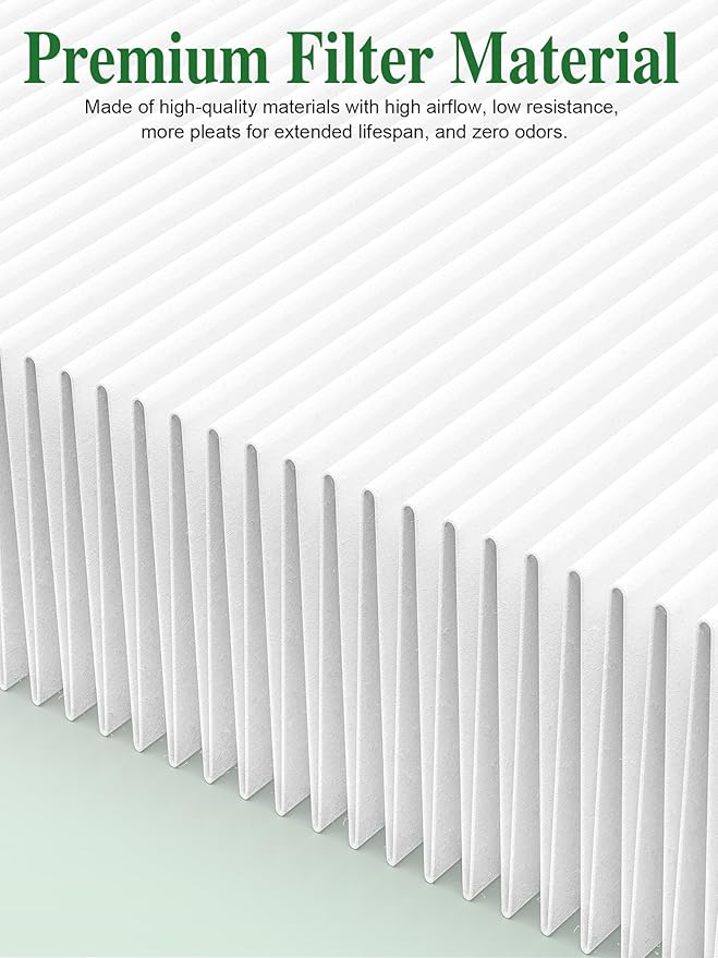 Generic 3500 Replacement Filters Compatible with Air Doctor 3000 Series Air Purifier, fits Model 3000, 3500, and 3500i, 2 Premium Filter + 4 Activated Carbon Filter + 8 Pre-Filters