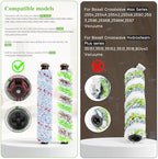 Replacement Parts for Bissell CrossWave Vacuum 1785A 2306A 1785R 1785 2306 2551 Brush Roll 1868 and Replacement Filters 1866, Compare to Part 1608683, 160-8683, 1608684 LUXRILIX