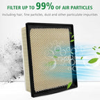 2PCS Cabin Engine Air Filter JMY09 JMP100 Kit Fits for Tacoma 3.5L 2016 2017 2018 2019 2020 2021 2022 2023, Replacement for 178010P100, CA11895, 87139YZZ09, CF10374
