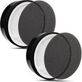 2 Pack LV-H132 Air Purifier Replacement Filter Compatible with LEVOIT LV-H132-RF Air Purifier H13 True HEPA Air Filter Replacement 3-In-1 Filtration System Compatible With LEVOIT LV-H132 Air Purifier