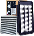 Engine & Cabin Air Filter Kit for CRV (2017-2022) 1.5L Gas, Civic (2016-2021) 1.5L Gas, (NOT for Hybrid /2.0L) Replaces 17220-5AA-A00, 80292-TF0-G01
