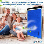 RAYAIR SUPPLY 16x20 Replacement Filter Pads Compatible with Dynamic Air Filter (3 Pack) (16x20)