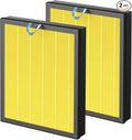 Vital 200S-P Pet Care Replacement Filter for LEVOIT Vital 200S and Vital 200S-P Air Purifier, Vital 200S Pet Care Filter, Vital 200S-RF-PA (LRF-V201-YUS), Yellow, 2 Pack